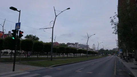 Deak Square at dawn, Budapest Stock Footage 90686333