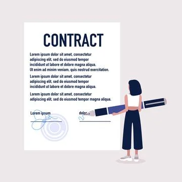 Deal, agreement concept Stock Illustration