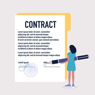 Deal, agreement concept Stock Illustration