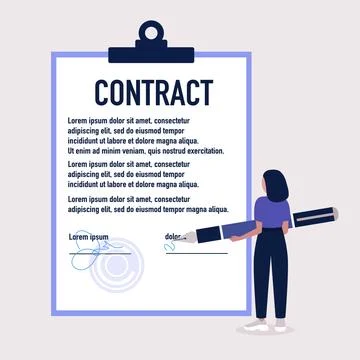 Deal, agreement concept Stock Illustration