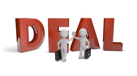 Deal Stock Illustration