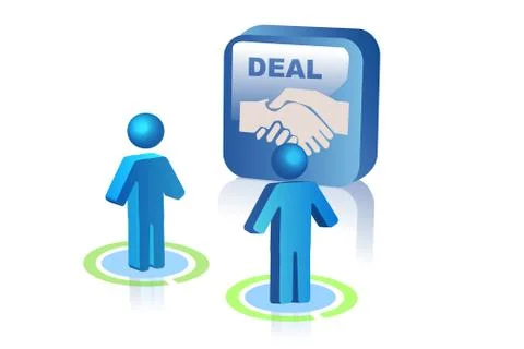 Deal Stock Illustration