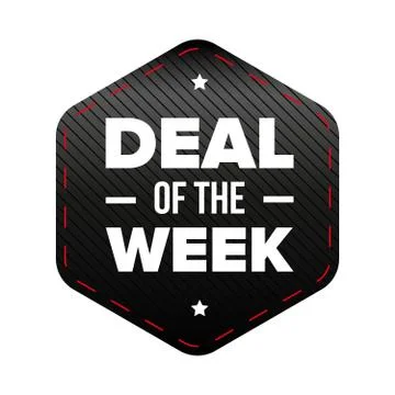 Deal of the Week vector Stock Illustration
