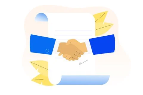 Deal1 Stock Illustration