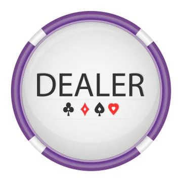 Dealer button 02 Illustration