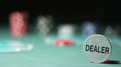 Dealer Chip-Sign Stock Footage 10794499