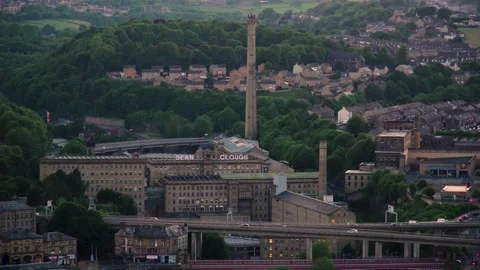 Dean Clough - Halifax Stock Footage 231534417