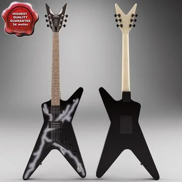 Dean Guitar 3D Model