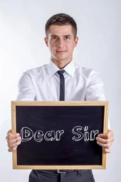Dear Sir Stock Photos