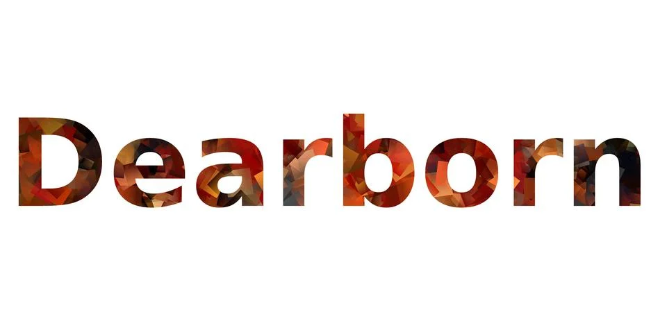 Dearborn Stock Illustration