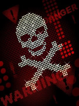 Death and Danger Stock Illustration