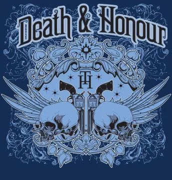 Death and honour Stock Illustration