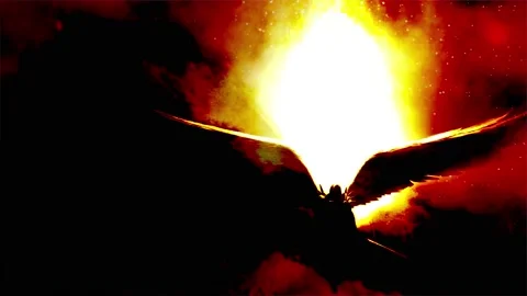 Death angel visiting earth Stock Footage 155125539