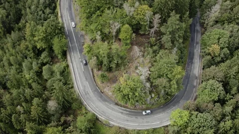 Death bend Stock Footage 254034140