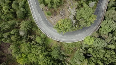 Death bend Stock Footage 254034189