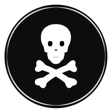 Death Button Stock Illustration