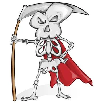 Death cartoon Stock Illustration