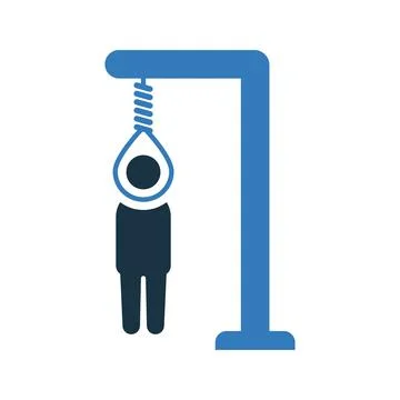 Death, execute, executing icon. Stock Illustration