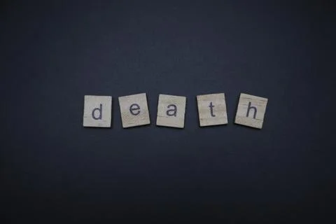 Death Letters Stock-Fotos