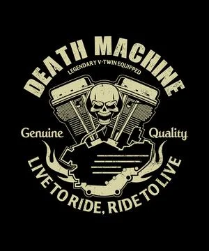 Death machine Stock Illustration