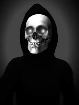 Death Man Stock Illustration