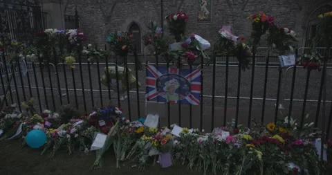 Death of the Queen Stock Footage 246157335