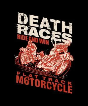 Death race Stock Illustration