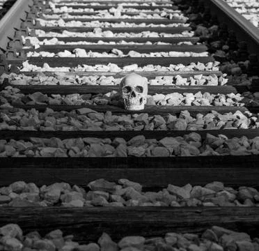 Death sceene Stock Photos