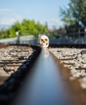 Death sceene Stock Photos