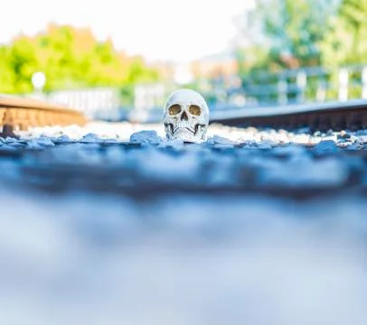Death sceene Stock Photos