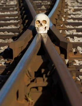 Death sceene Stock Photos
