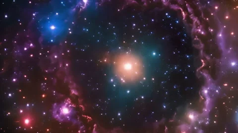 Death of a star, exploring the universe Stock Footage 263676677