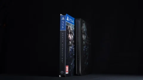 Death Stranding Special Edition Box Stock Footage 129894791