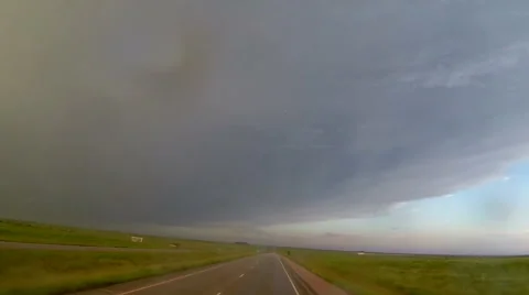 Death of a Supercell Stock Footage 54706835