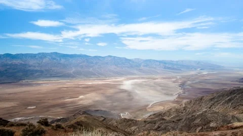 Death Valley Dante View time lapse Stock Footage 56133395