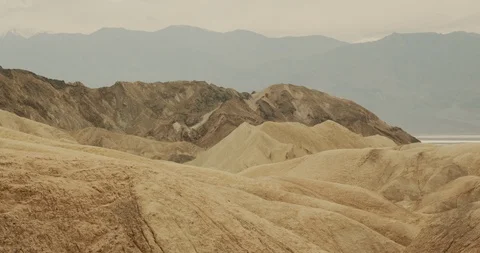 Death Valley mountains landscape view Stock Footage 114583874