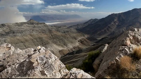 Death Valley Mt. View 2 Stock Footage 104839317