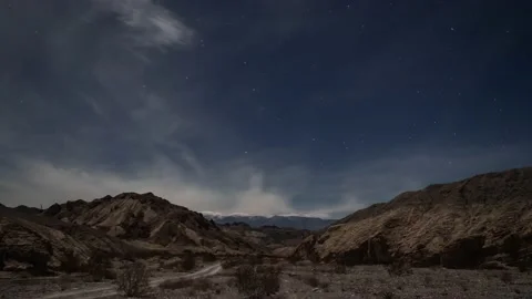 Death valley night 4k Stock Footage 170172536