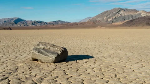 Death Valley - Sailing Stone 2 Video stock 161129840