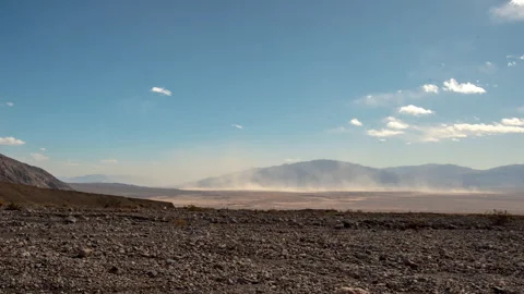Death Valley - Sand Storm Video stock 161129925