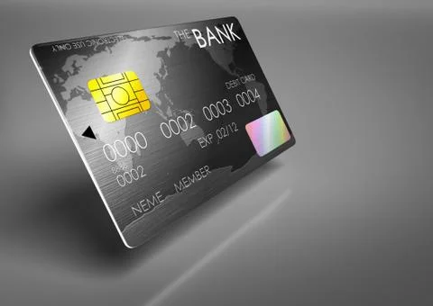 Debit cards luxury. Stock Illustration