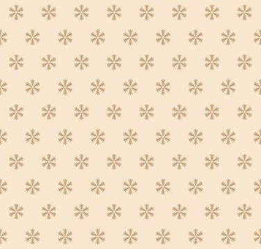Debossed snowflake seamless pattern design Illustrazione stock