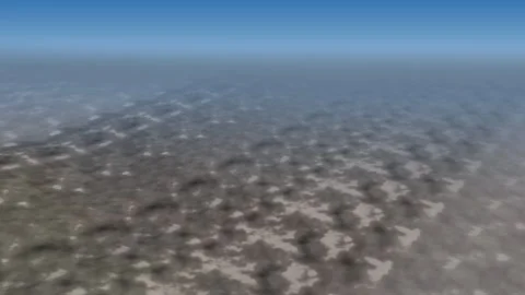 Debris avalanche hummock deposit volcano sector collapse landslide Video stock 342332828