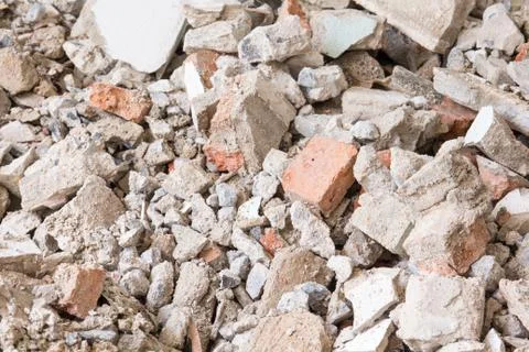 Debris construction site Stock Photos