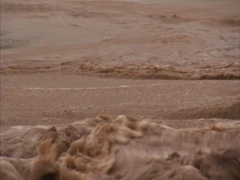 Debris flow Stock Footage 2312727