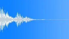 Debris Impact 07 - Diffuse And Dusty With Echo Sound Effect