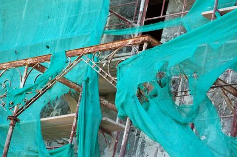 Debris netting 写真素材