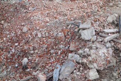Debris ruins rubble Stock Photos
