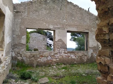 Debris with a view Stock Photos