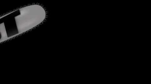 Debt Chainsaw Stock Footage 534215